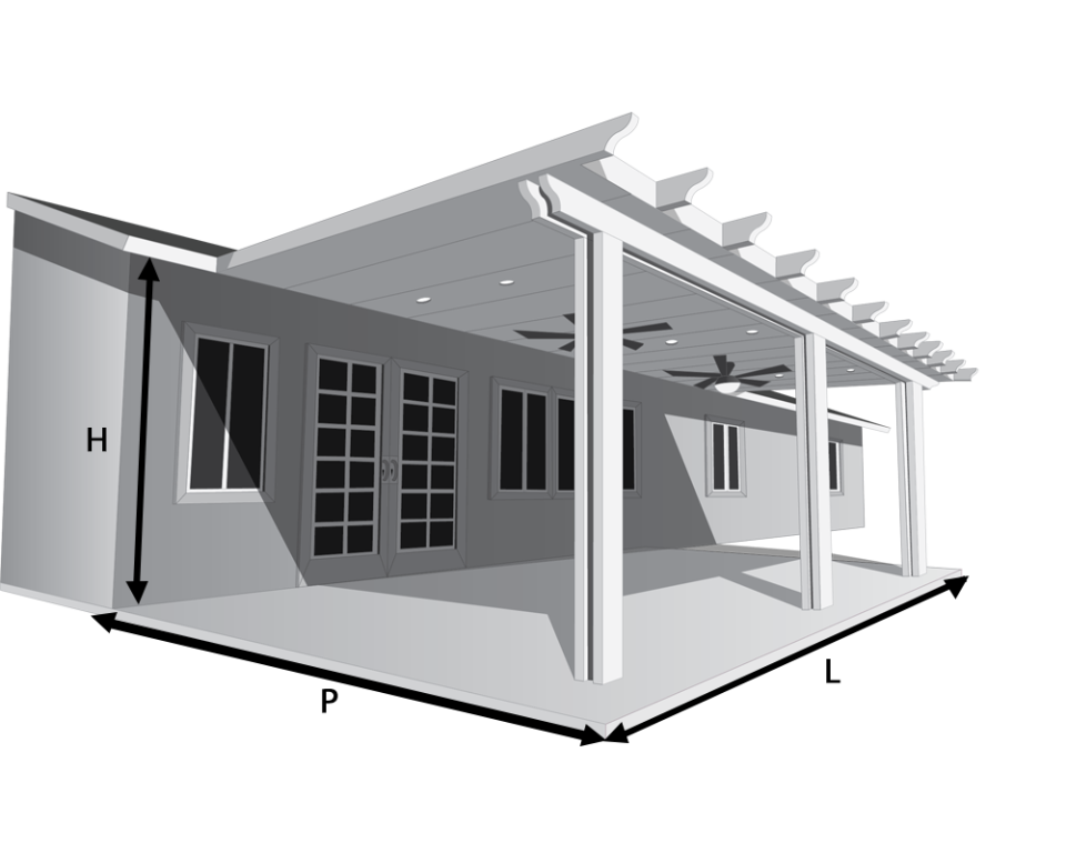 Size & Attachment Patio Kits Direct