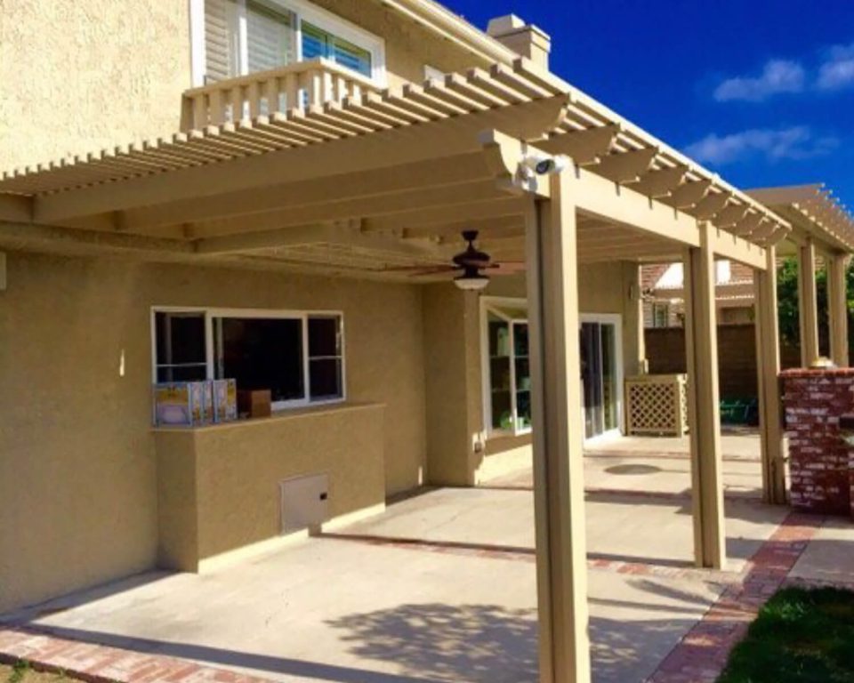 Lattice Attached Gallery Patio Kits Direct