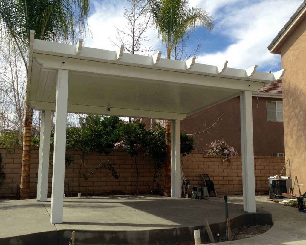 Solid Freestanding Patio Covers