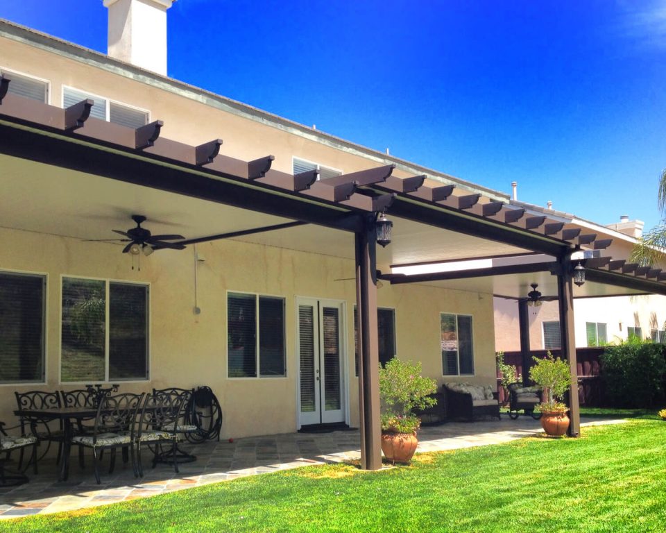 DIY Alumawood Patio Cover Kits Solid Attached Patio Covers