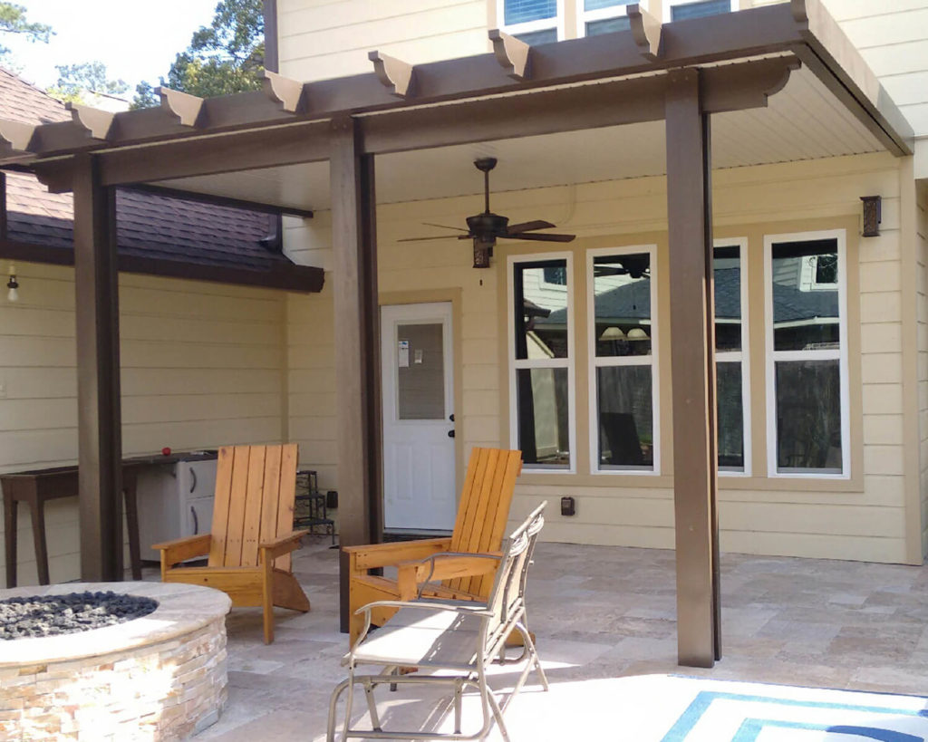 Solid Attached Patio Covers