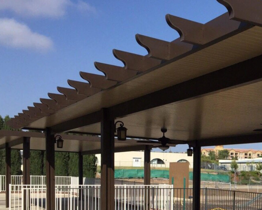 Solid Freestanding Patio Covers