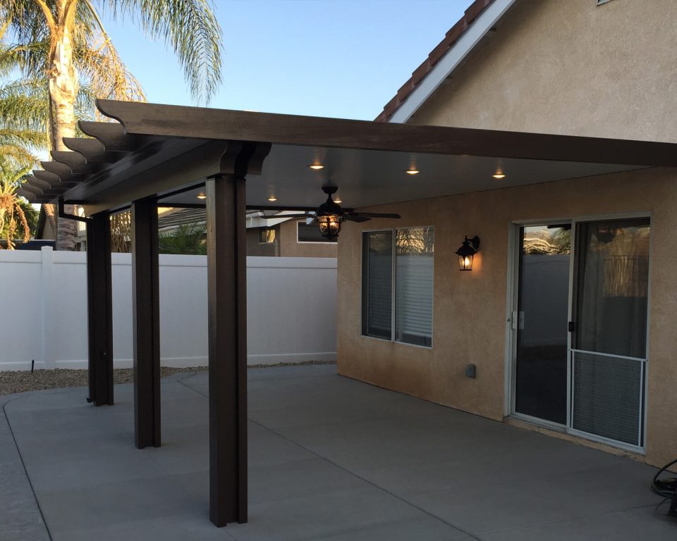 DIY Alumawood Patio Cover Kits | Solid Attached Patio Covers